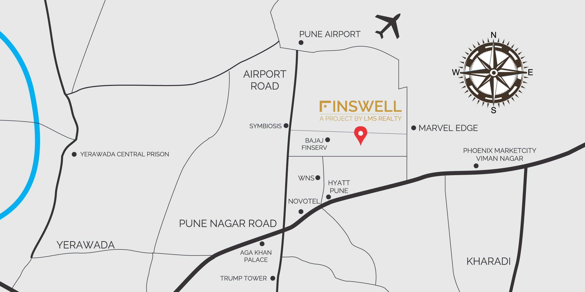 Finswell-map